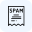 consulter les spams